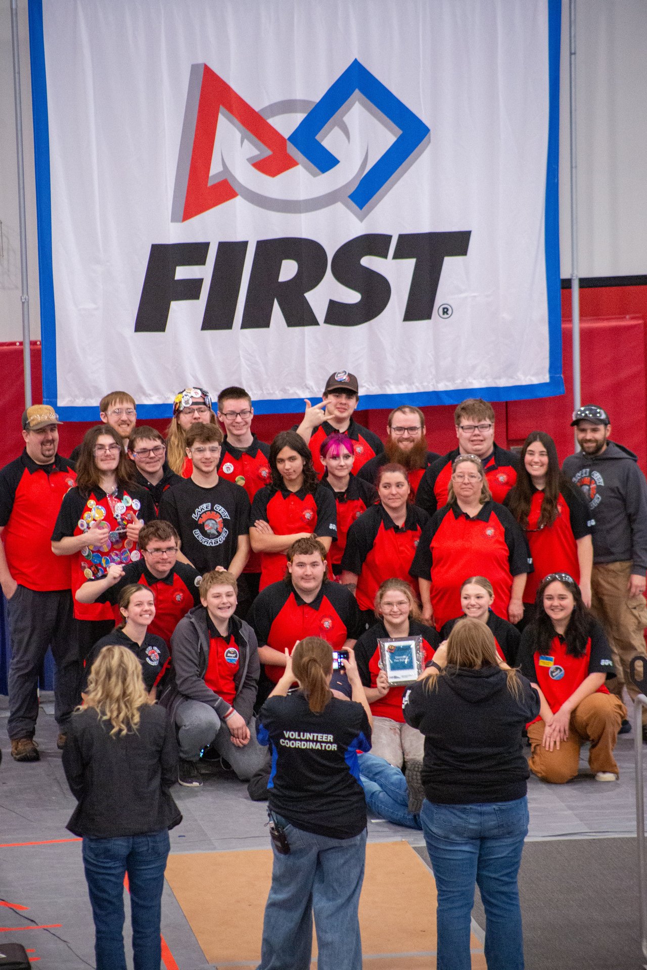Team 8041 Ultrabots 2026 award photo